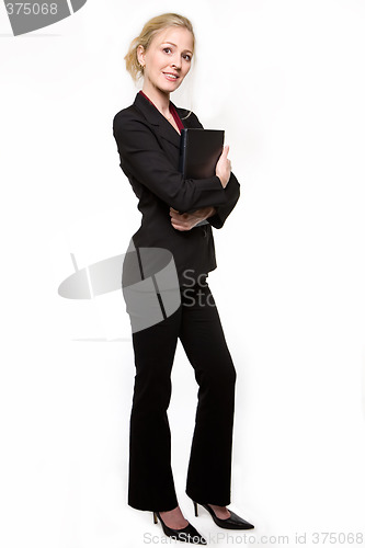 Image of Blond business woman