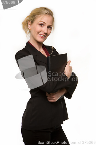 Image of Blond business woman