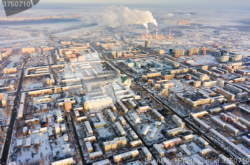 Image of Residential districts on Melnikayte street. Tyumen