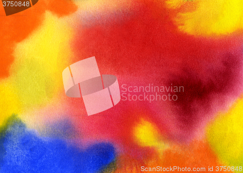 Image of Bright abstract watercolor background