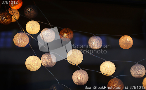 Image of Luminous christmas garland