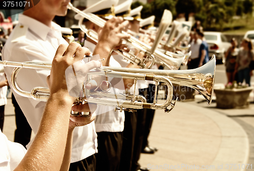 Image of Military brass band
