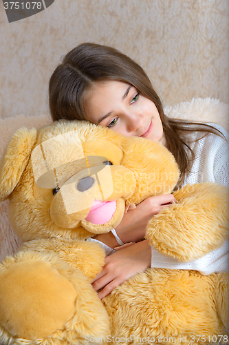 Image of Girl and toy