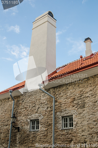 Image of An old building with a large chimney, Tallinn