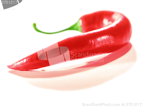 Image of Fresh Red Hot Chili Pepper.