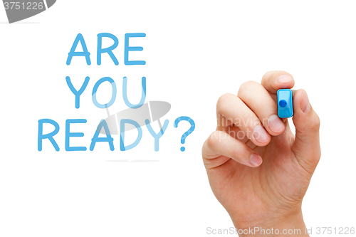 Image of Are You Ready Blue Marker