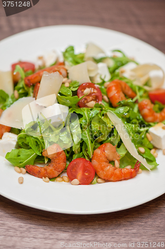 Image of shrimp vegetable salad