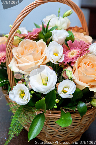 Image of beautiful wedding bouquet