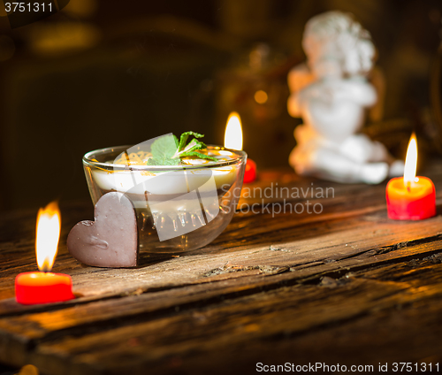 Image of Chocolate dessert in glass 