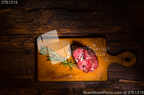 Image of Raw beef steak