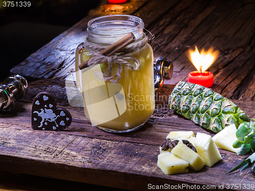 Image of green pineapple tea