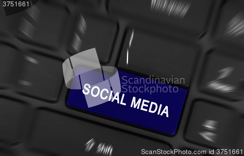 Image of Social media button