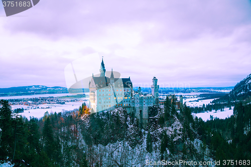 Image of Neuschwanstein castle in Bavaria, Germany