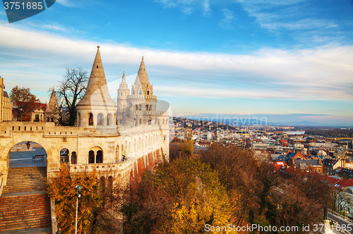 Image of Fisherman bastion in Budapest, Hungary