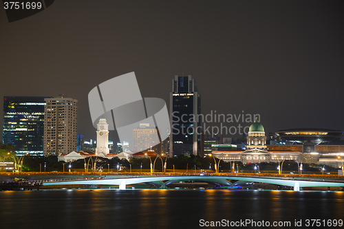 Image of Singapore financial district