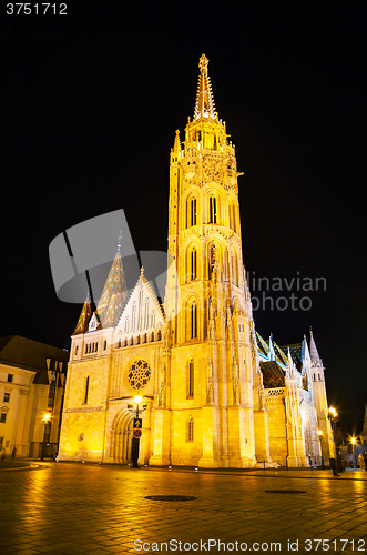 Image of St Matthias church in Budapest