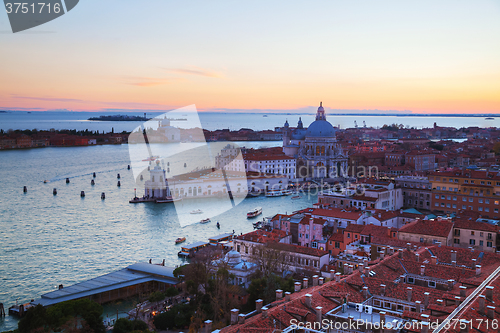 Image of Aerial view of Venice, Italy