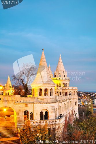 Image of Fisherman bastion in Budapest, Hungary