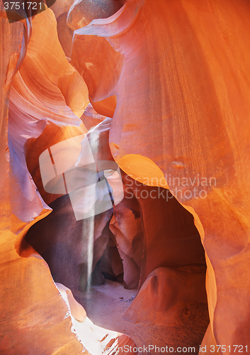 Image of Lower Antelope Canyon view near Page, Arizona