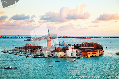 Image of Aerial view of Venice, Italy