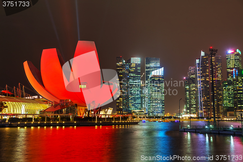 Image of Singapore financial district