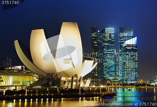 Image of Singapore financial district