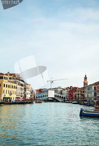 Image of Rialto bridge (Ponte di Rialto) in Venice