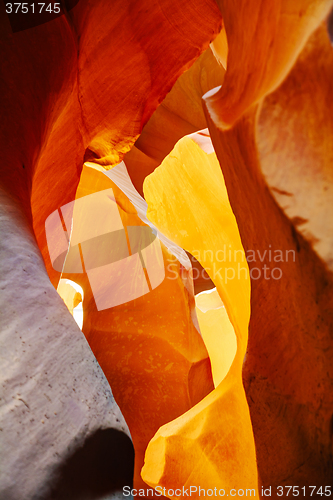 Image of Lower Antelope Canyon view near Page, Arizona