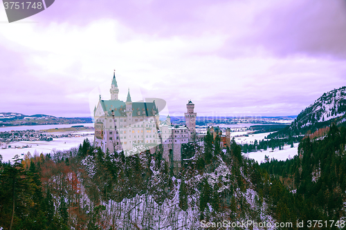 Image of Neuschwanstein castle in Bavaria, Germany