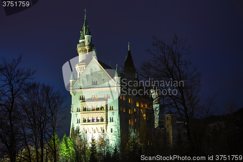 Image of Neuschwanstein castle in Bavaria, Germany