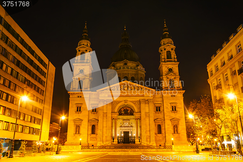 Image of St Stephen (St Istvan) Basilica in Budapest