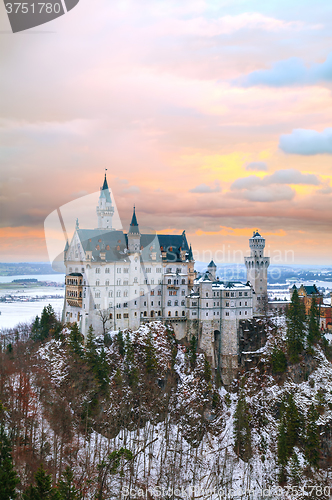 Image of Neuschwanstein castle in Bavaria, Germany