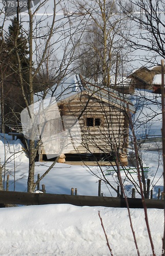 Image of Old traditional outhouse