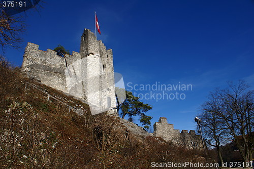 Image of ruins of the old tower