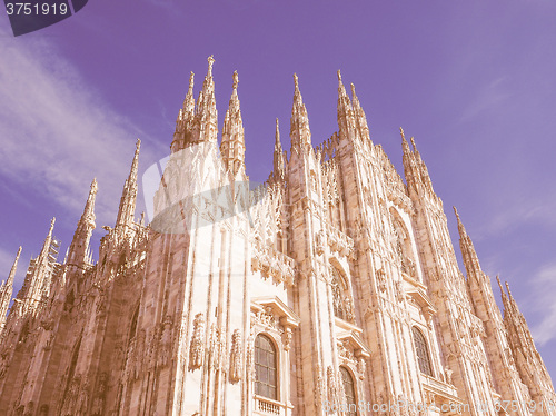 Image of Milan Cathedral vintage