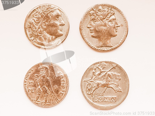 Image of  Roman coin vintage