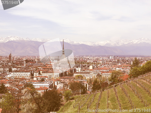 Image of Turin view vintage