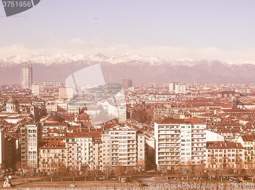 Image of Turin view vintage