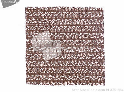 Image of  Blue fabric sample vintage