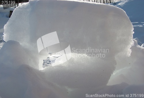 Image of Light in the snow