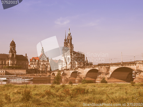 Image of Dresden Hofkirche vintage