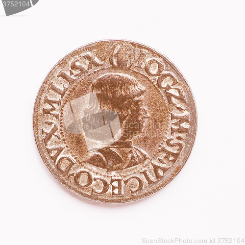 Image of  Old Roman coin vintage