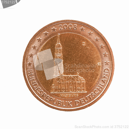 Image of  German Euro coin vintage