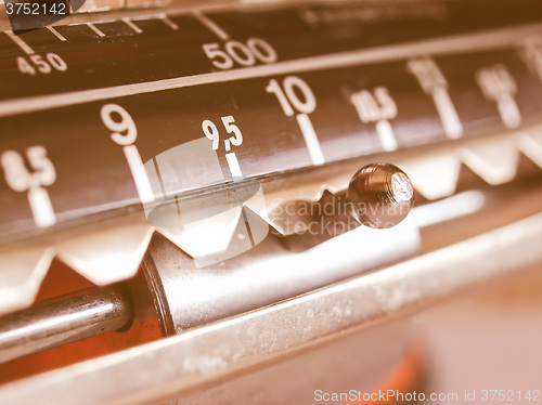 Image of  Weighing scale vintage