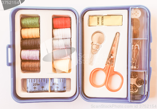 Image of  Sewing kit vintage