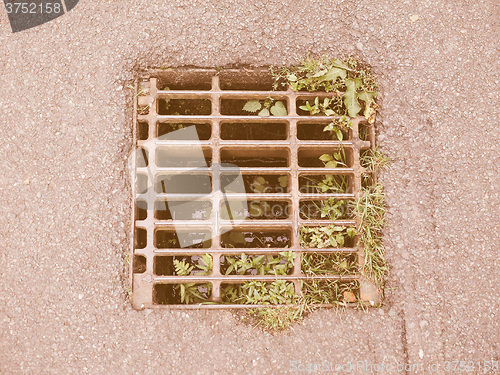 Image of  Manhole detail vintage