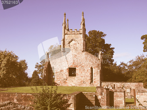 Image of Cardross old parish church vintage