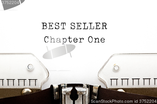 Image of Best Seller Chapter One Typewriter