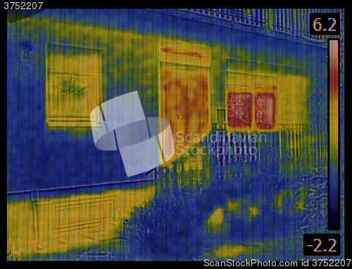 Image of House Entrance Infrared