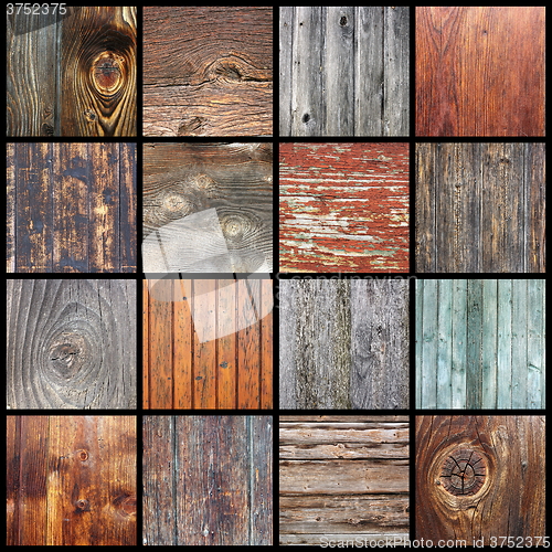 Image of collection of wooden textures for your design